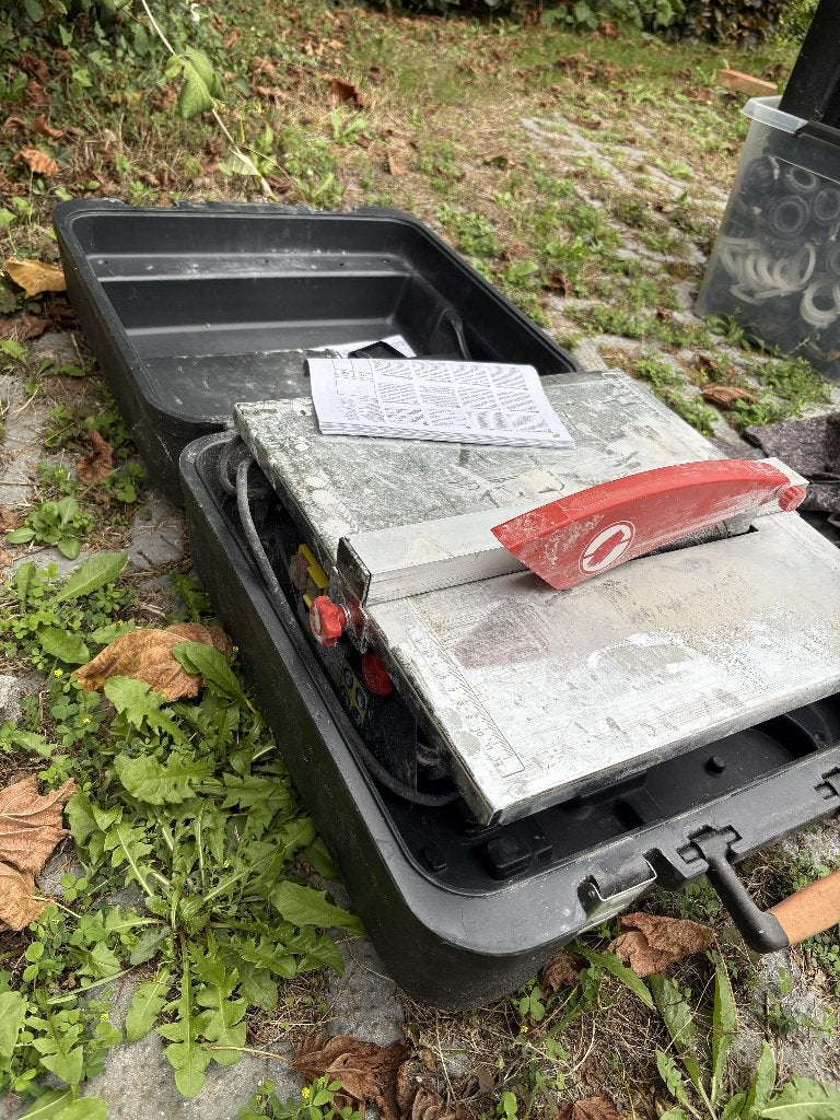 Coupe carrelage électrique - RUBI ND 180, Bricolage & Construction, Enlèvement, Utilisé