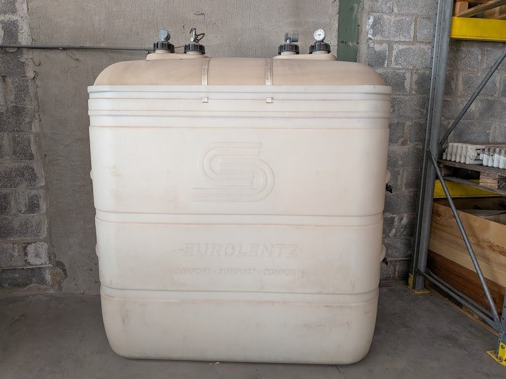 stookolietank dubbelwandig, Enlèvement, Utilisé