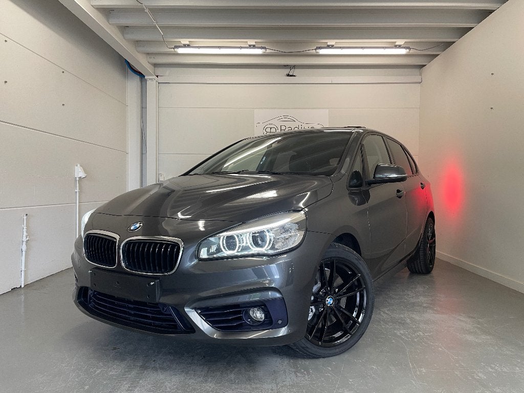 BMW - 225i - Automatique - Pano - Hud - Caméra, Autos, Cuir, Argent ou Gris, Achat, Entreprise