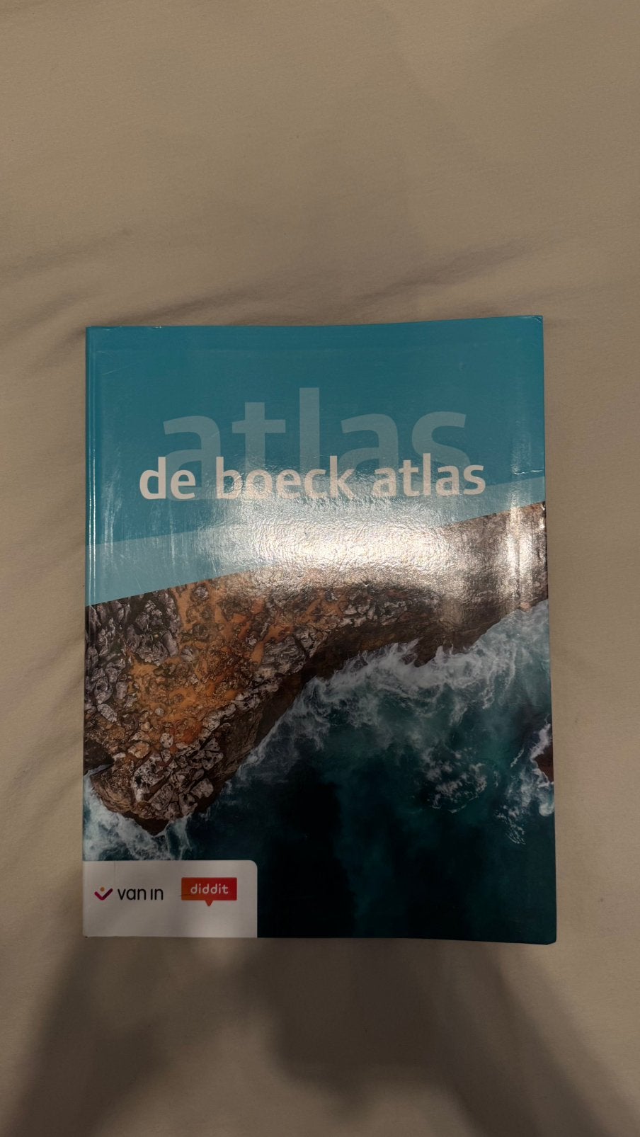 Atlas scolaire De Boeck — Atlas, Livres, Enlèvement ou Envoi, Comme neuf, Géographie