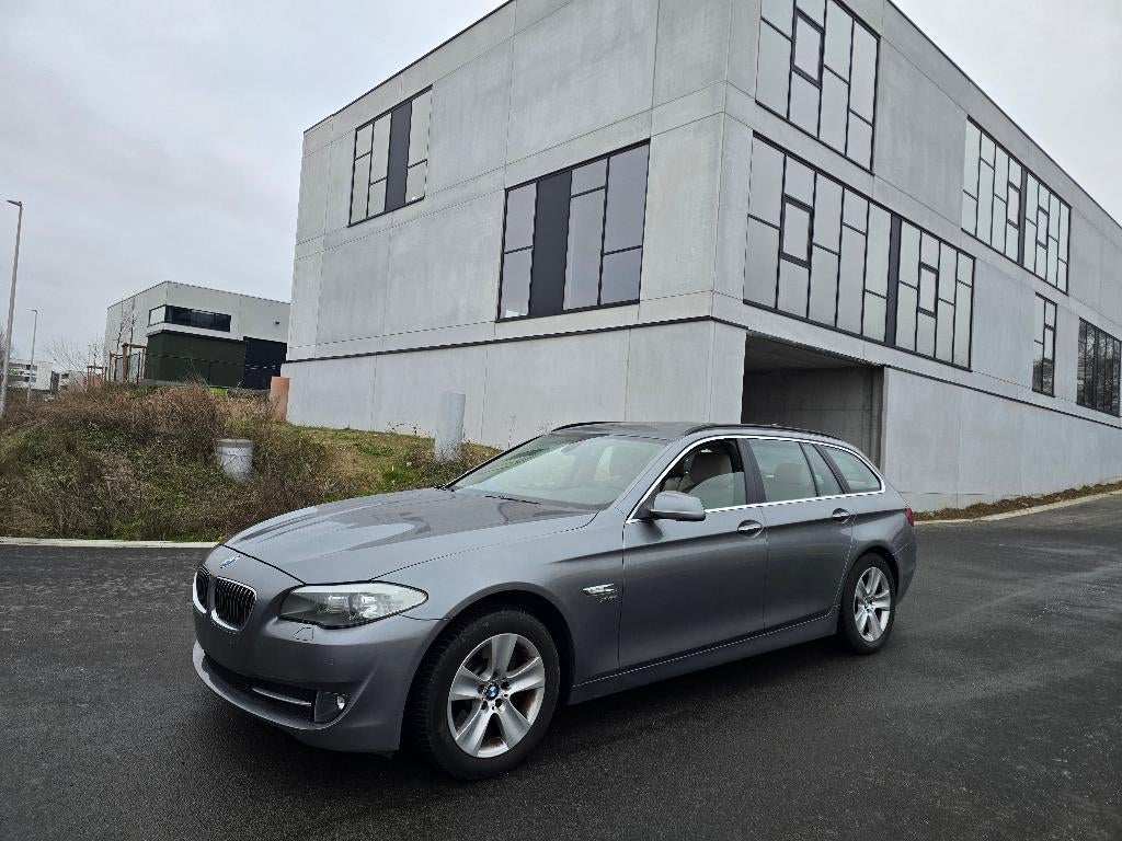 BMW 525d xDrive Touring F11 - 02/2012 - AUTOMAAT, Auto's, BMW, Automaat, 1995 cc, 2000 kg, Leder