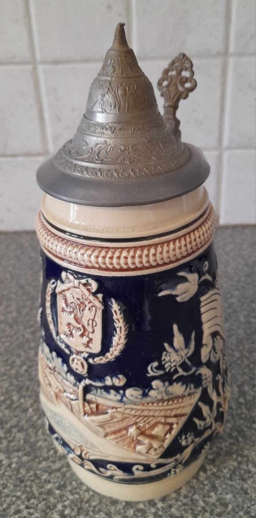 Bierpul en glas onderleggers, Antiek en Kunst, Ophalen of Verzenden