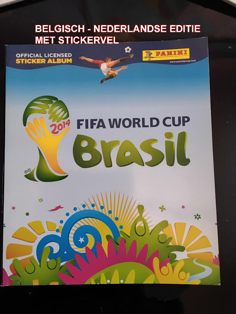 Panini boek WK 2014 Brazilië MESSI - NEYMAR - VANPERSIE, Verzamelen, Ophalen, Zo goed als nieuw