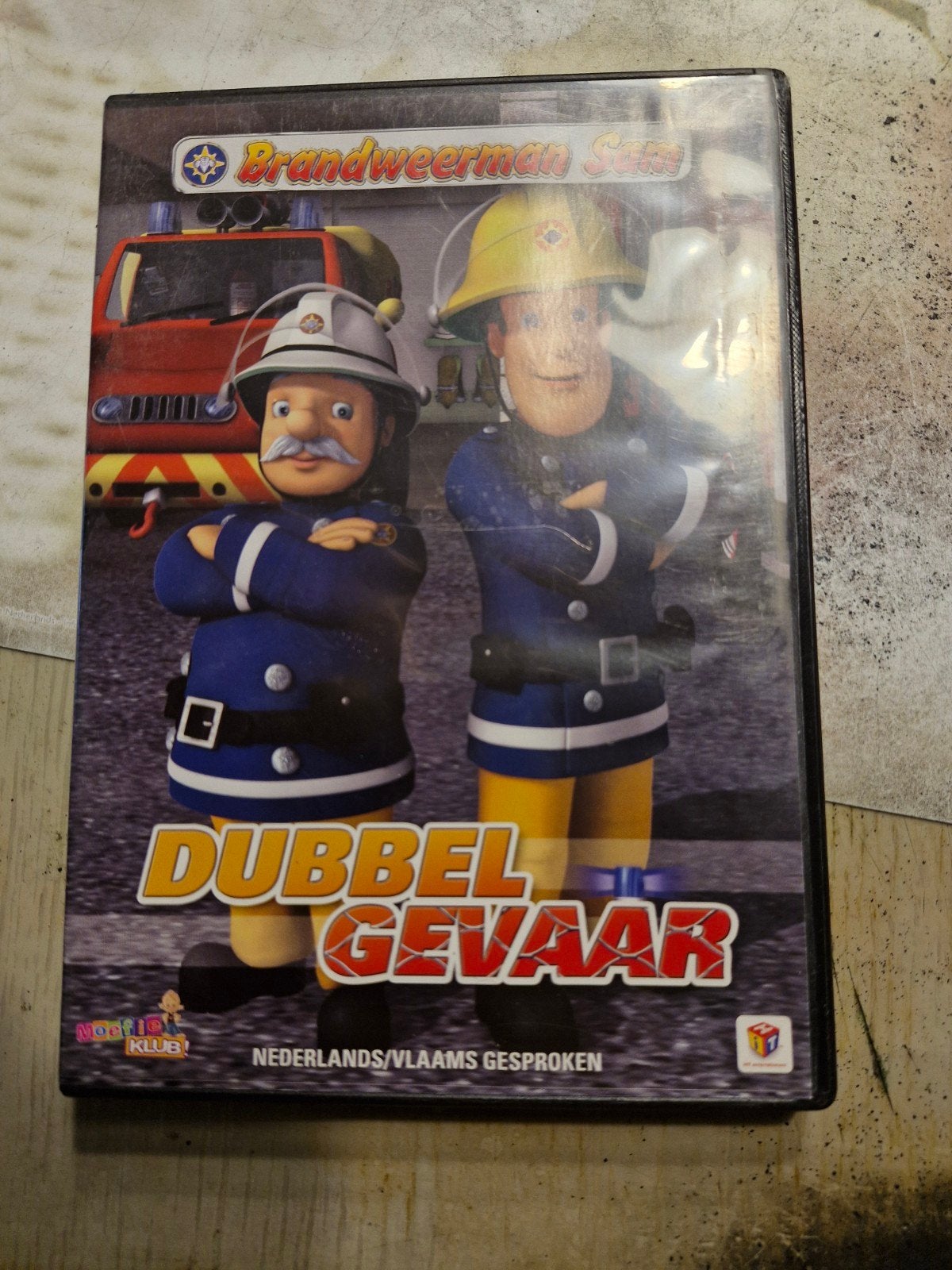 DVD Brandweerman Sam Dubbel Gevaar nl, Ophalen of Verzenden, Zo goed als nieuw