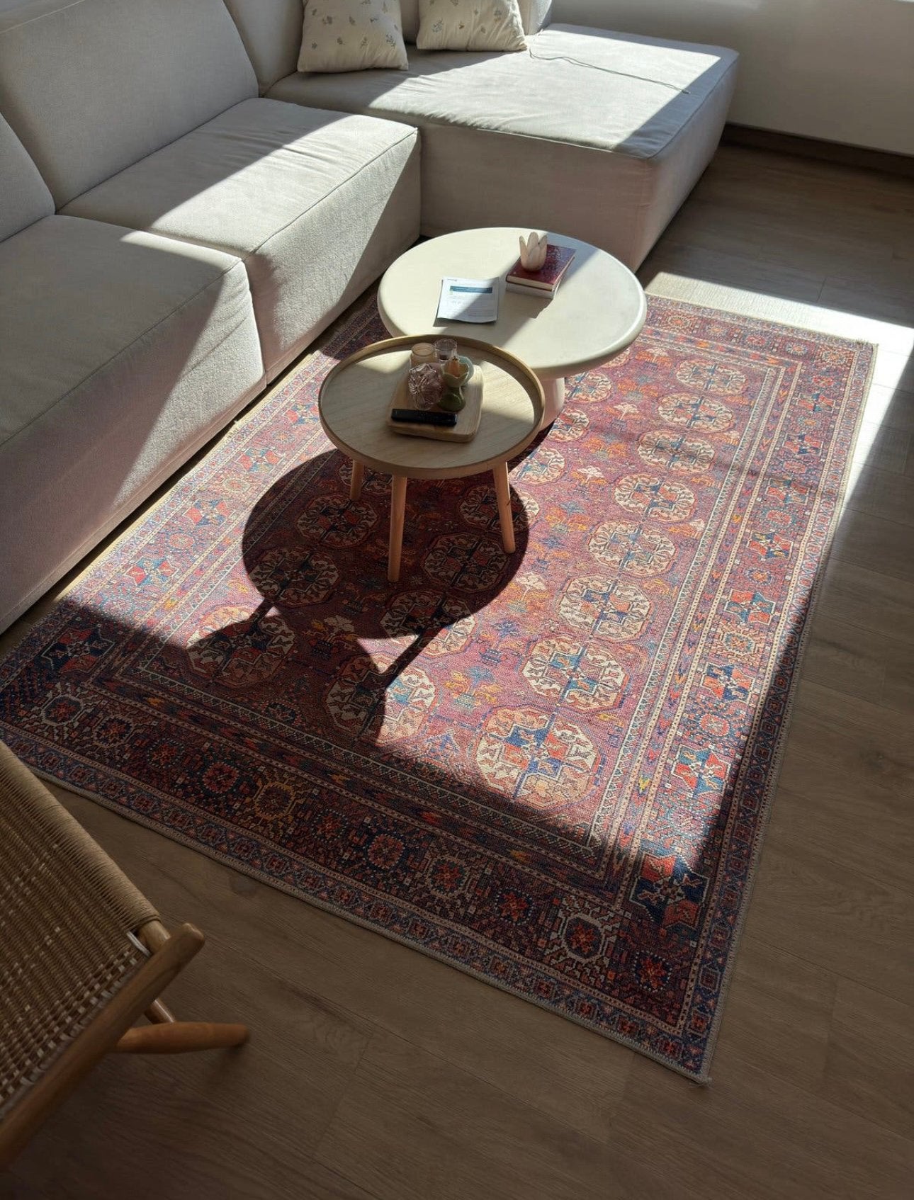 230x160cm perzische look tapijt, Ophalen, Zo goed als nieuw