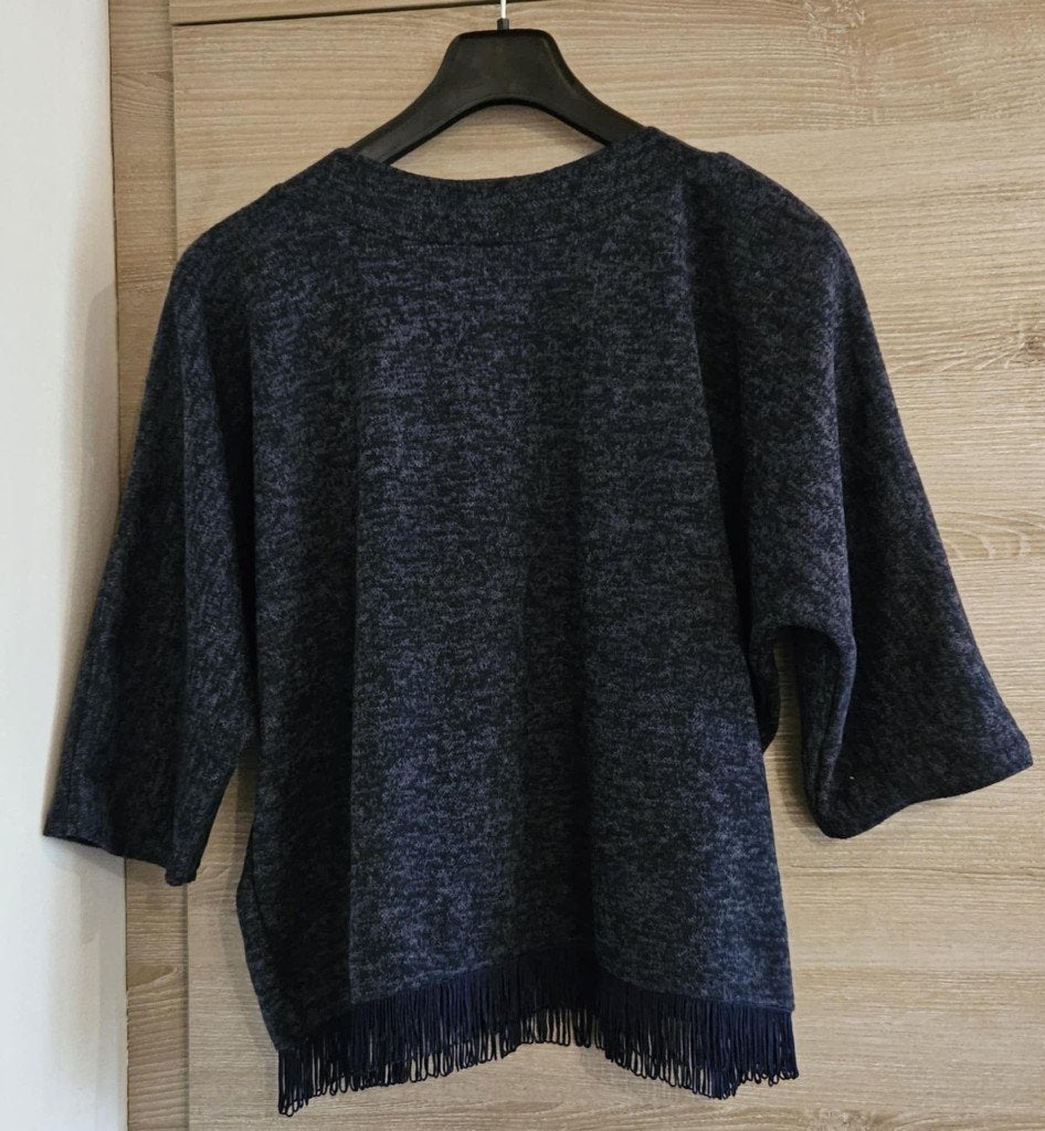 Pull Cache Cache chiné bleu taille M, Vêtements | Femmes, Pulls & Gilets, Comme neuf, Taille 38/40 (M), Bleu, Enlèvement ou Envoi