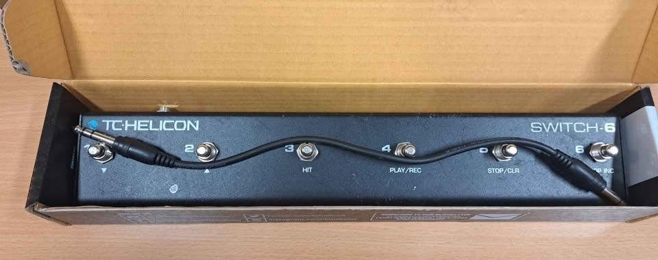 TC Helicon - Switch 6, Muziek en Instrumenten, Effecten, Ophalen of Verzenden, Gebruikt, Overige typen