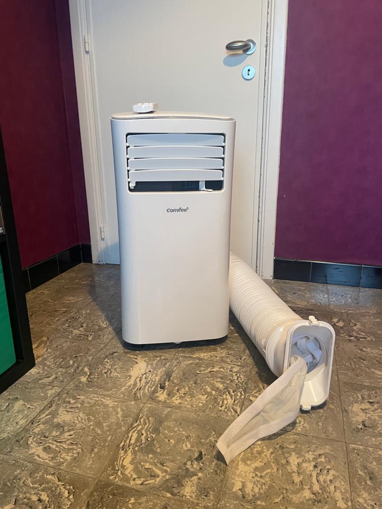 Mobiele airco, Elektronische apparatuur, Airco's, Ophalen, Koelen en Ontvochtigen, Timer, Zo goed als nieuw