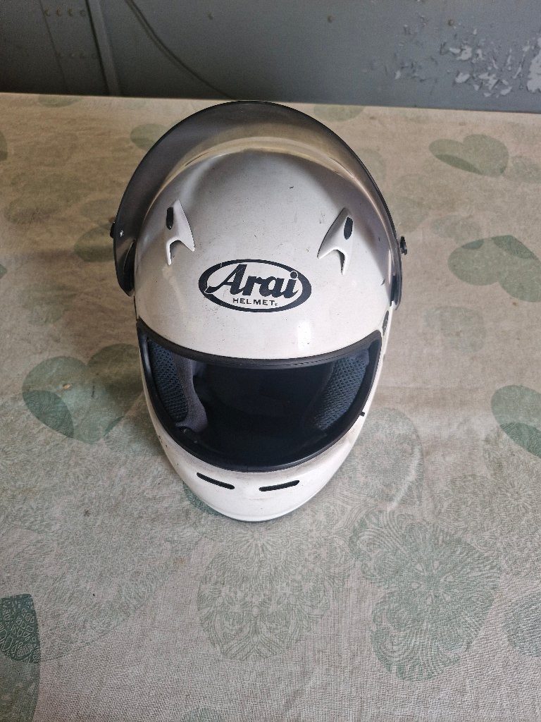 Arai integraal motorhelm (wit) – tweedehands, Ophalen, S, Dames, Arai