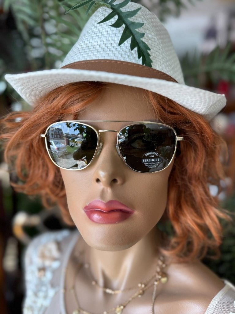 NIEUWE Serengeti zonnebril Carol Shiny ligt gold polarized, Neuf, Autres marques, Enlèvement ou Envoi, Autres couleurs
