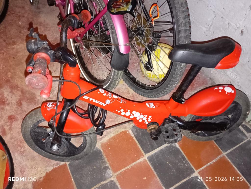 Vélo pour filles et garçons, Enlèvement, Utilisé