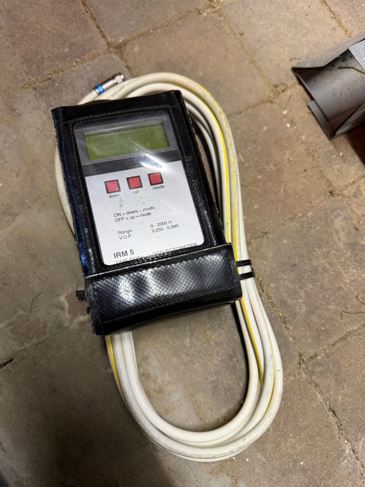 IRM5 TDR coax, Ophalen