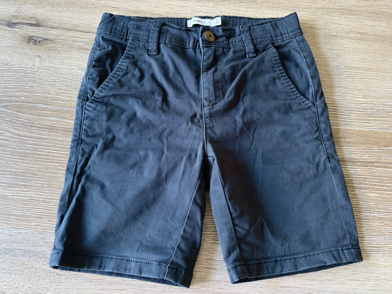 Donkerblauwe short Name It, Enlèvement ou Envoi, Utilisé, Garçon, Pantalon