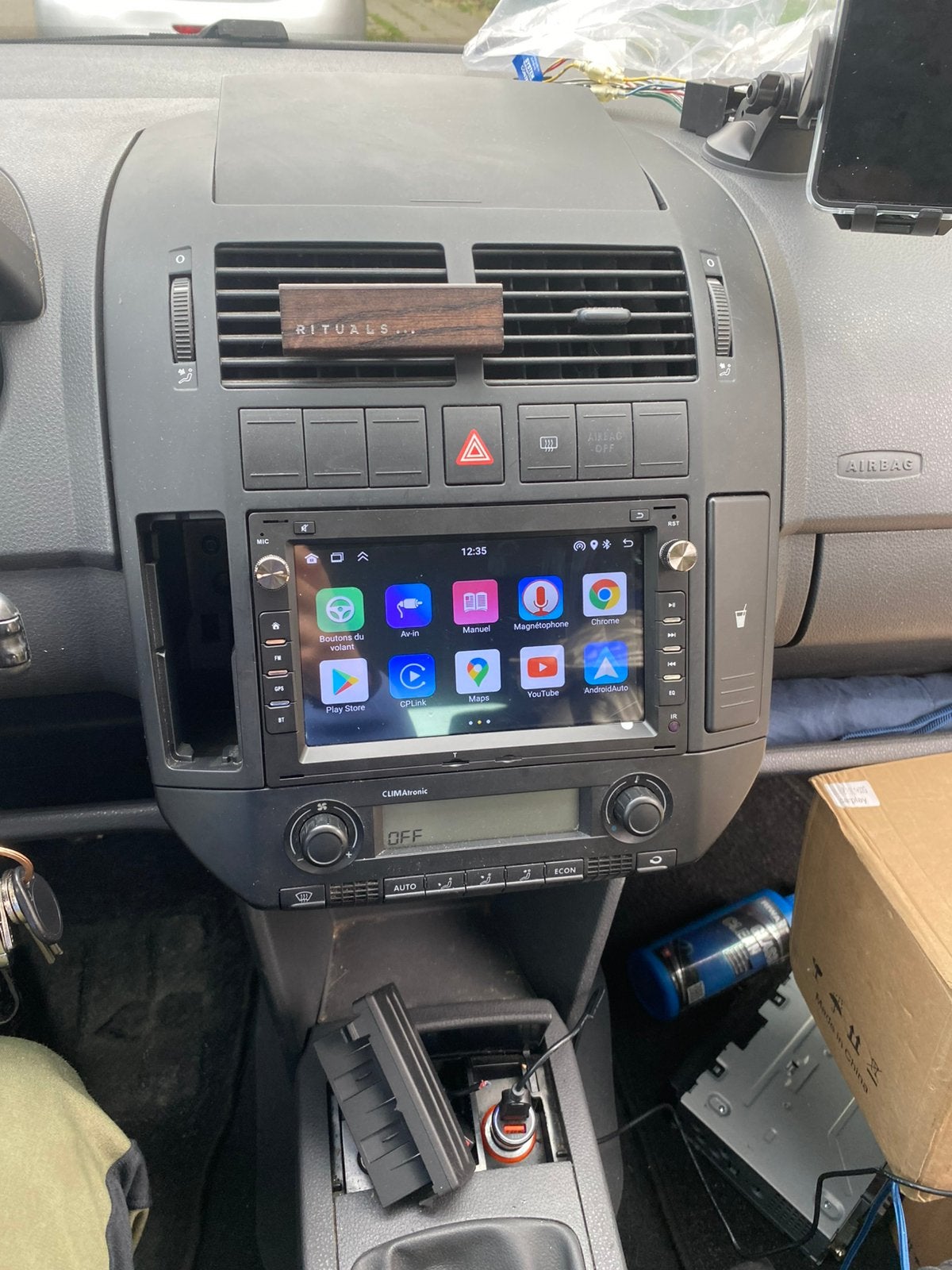 Autoradio VW carplay Bluetooth golf 4 bora  bora passat, Enlèvement, Neuf