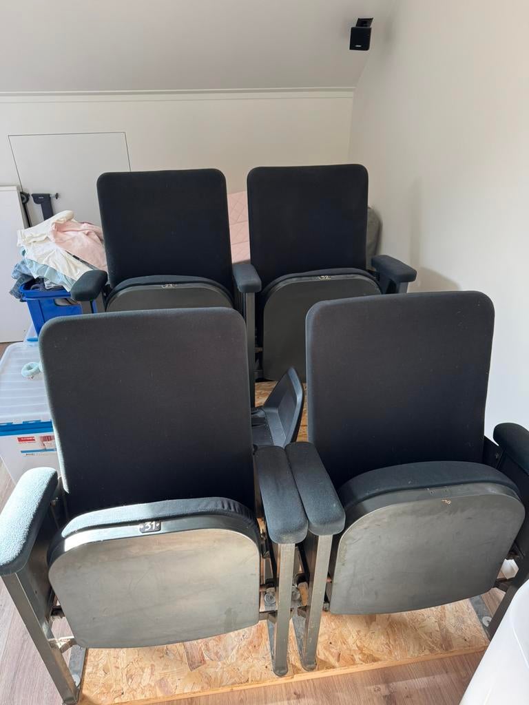 Cinema stoelen, Huis en Inrichting, Ophalen, Zo goed als nieuw