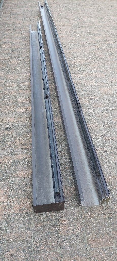 Aluminium dakgoot, Ophalen, 6 meter of meer, Aluminium, Zo goed als nieuw