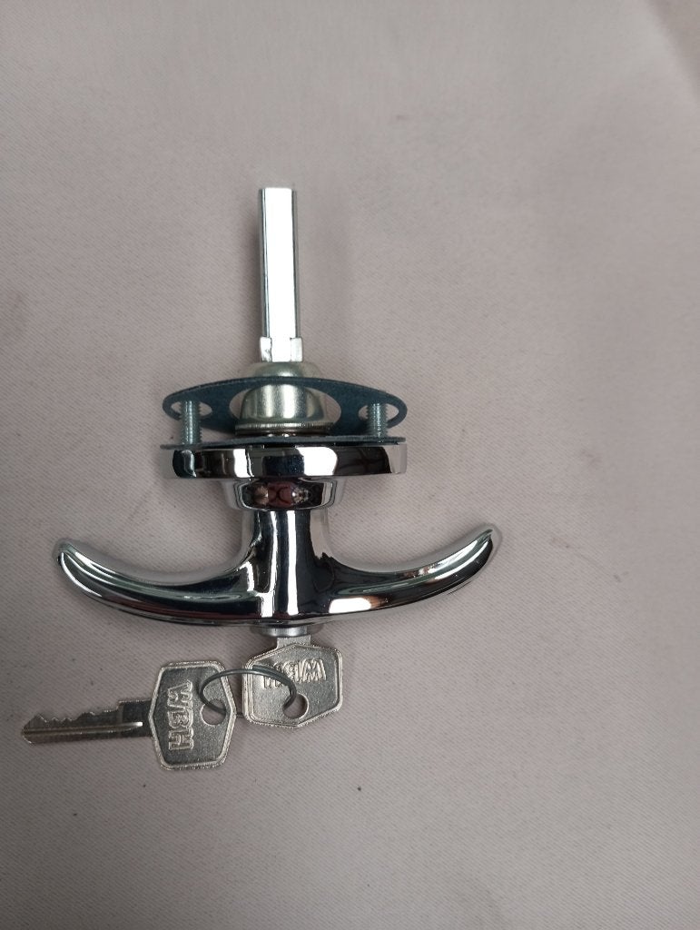 NIEUW  chrome MK1 Hendel  MINI Van/Estate  14A7191+sleutels, Auto-onderdelen, Mini, Achterklep, Nieuw, Ophalen of Verzenden