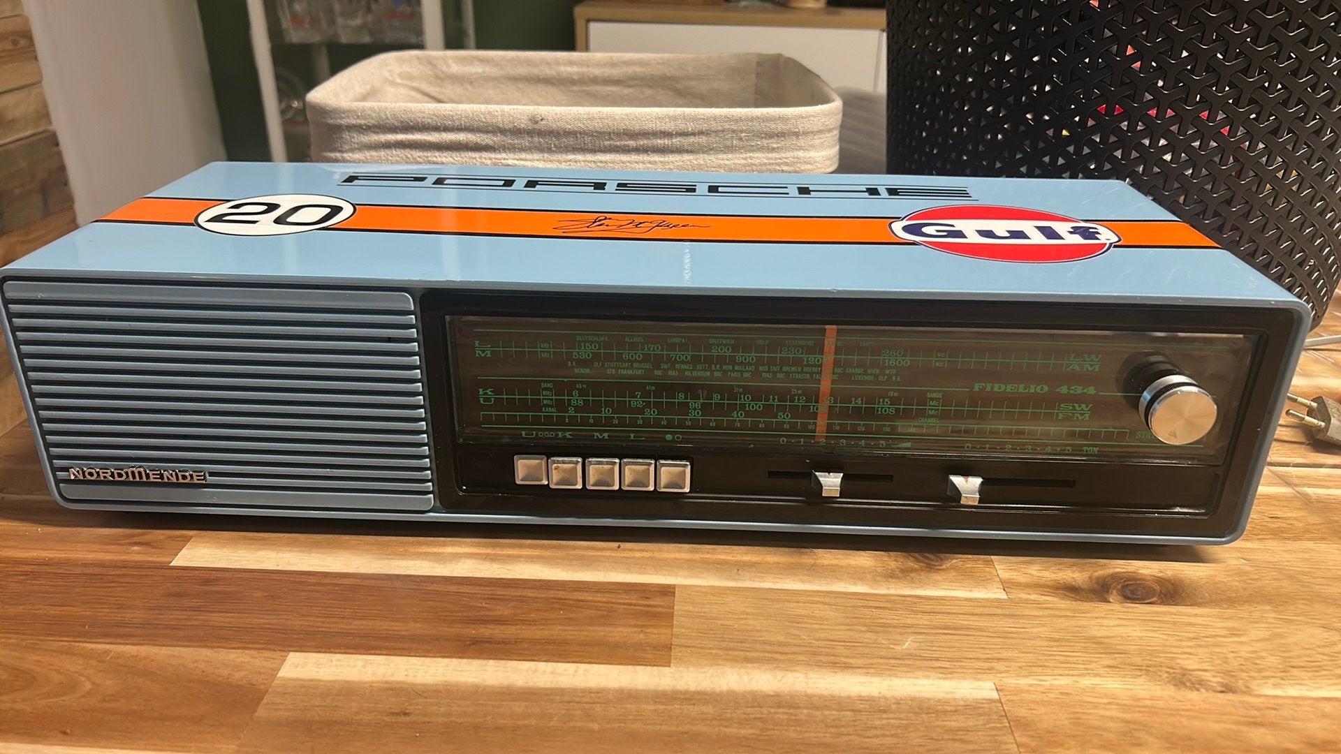 Radio Nordmende année 70 Gulf, Ophalen of Verzenden, Gebruikt, Overige typen