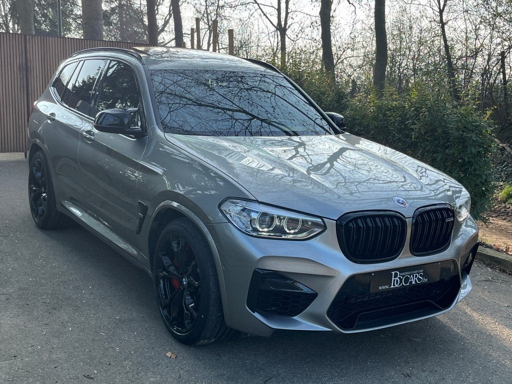 BMW X3 M Competition-Led-Pano-Prof-HK Sound-Cam-21", Autos, Cuir, Argent ou Gris, Achat, 375 kW