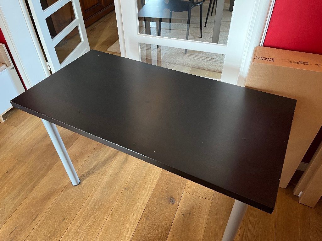 Table/bureau 120 x 60 cm, Bureau d'ordinateur, 120 cm, Utilisé, IKEA