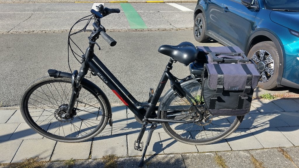 Electrische fiets Stella Vicenza black FDSTe RTE2.1 28 inch, Fietsen en Brommers, Ophalen, Gebruikt, 50 km per accu of meer, Overige merken