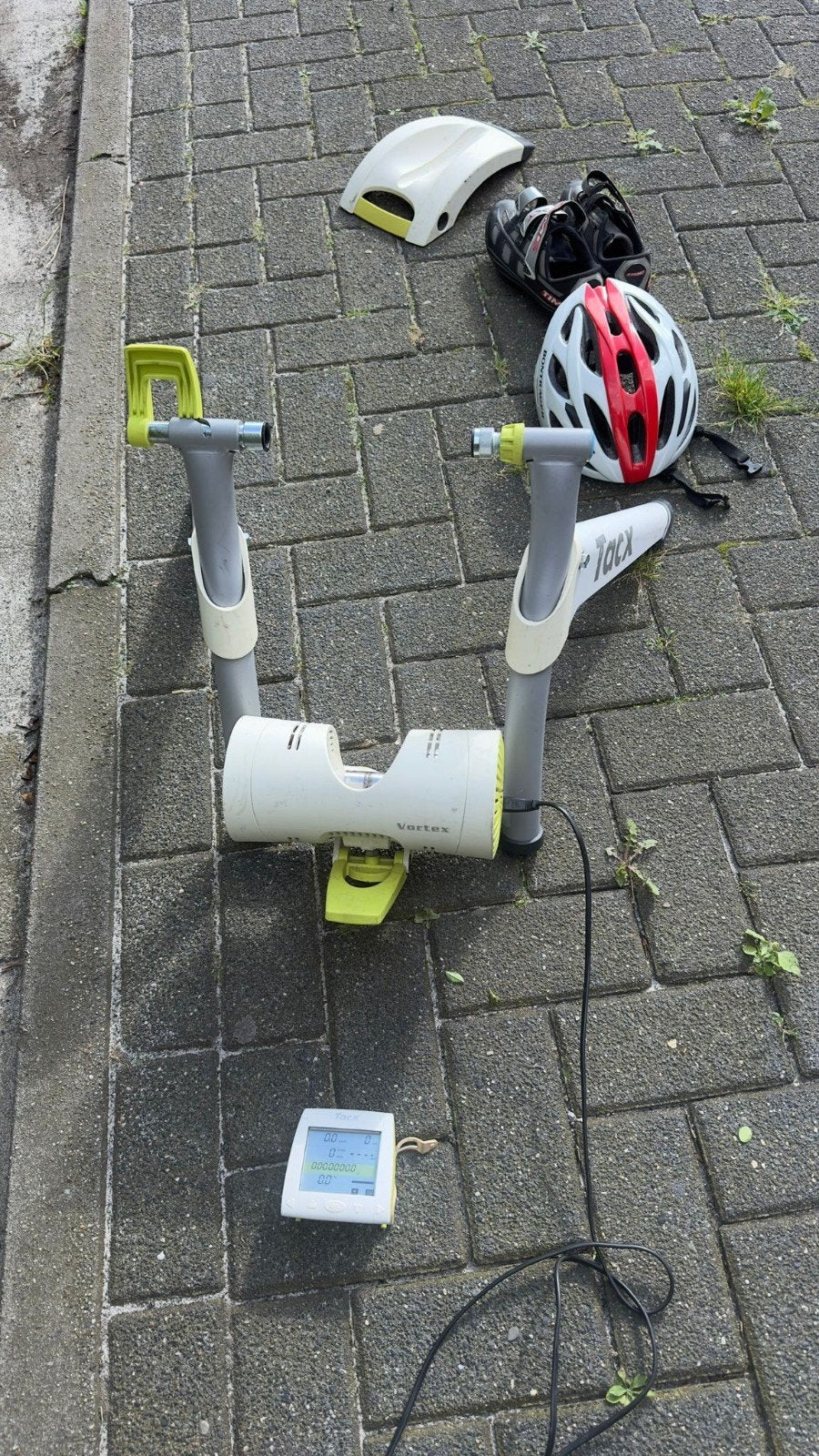 Racefiets te koop — Zeer goede staat me home trainer Tacx, Fietsen en Brommers
