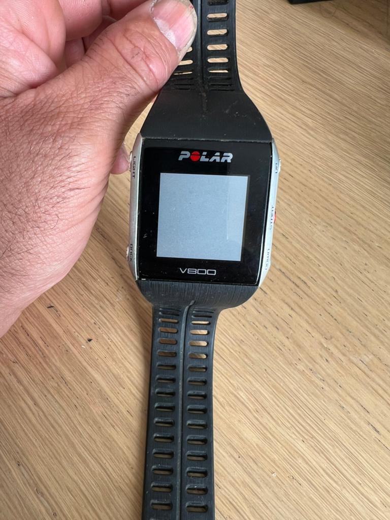 Polar V800, Ophalen, Gebruikt