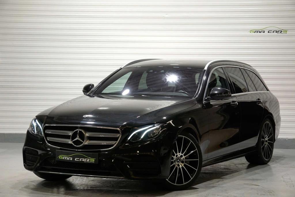 Mercedes-Benz E-Class 220 d AMG Pack Aut.-Navi-HLeder-360c-G, Autos, Achat, 143 kW, Entreprise, Noir
