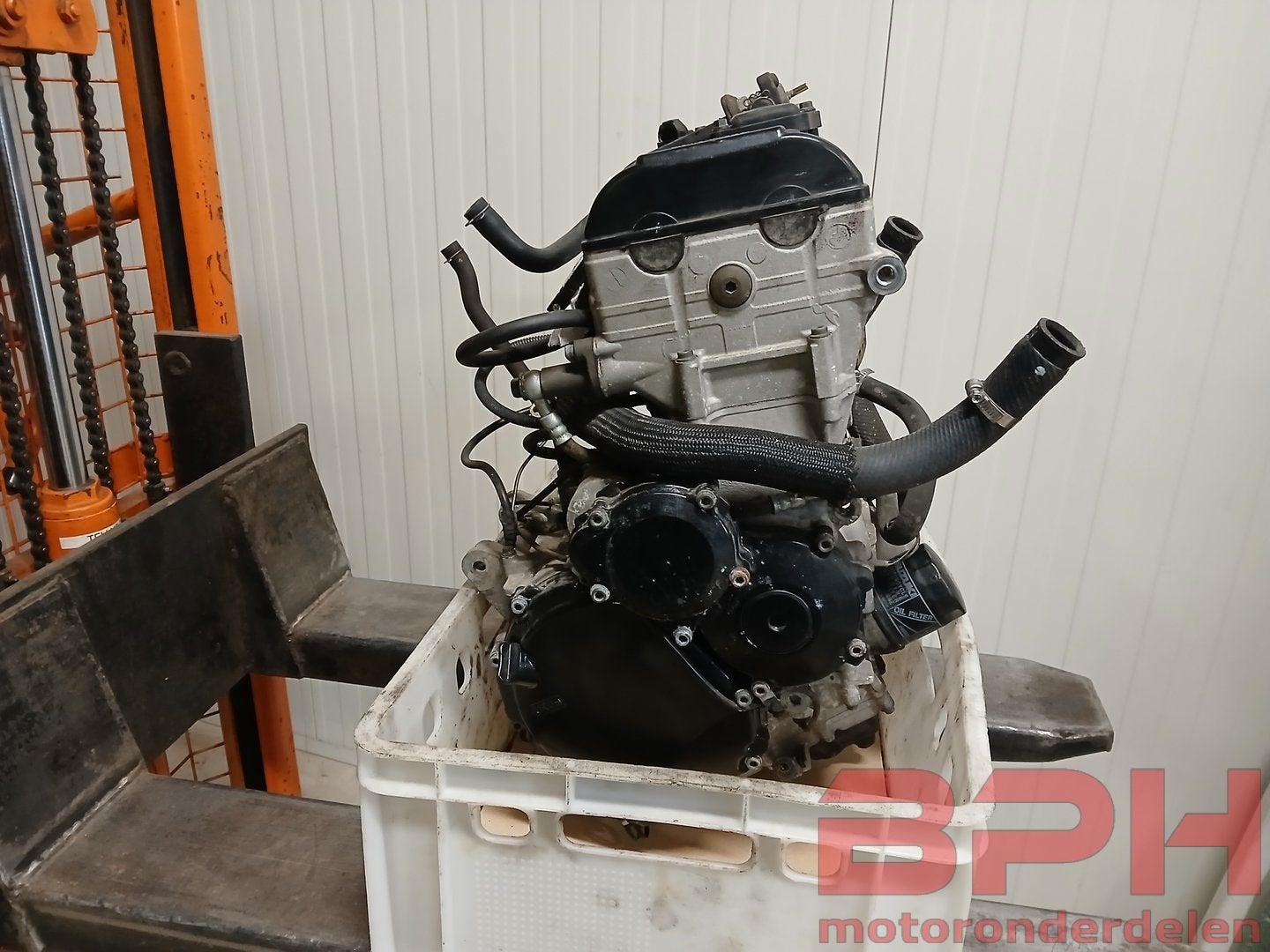 Motorblok Suzuki GSX-R 600 K1 K2 K3 2001 t/m 2003 engine 2 G, Ophalen, Gebruikt, -, -