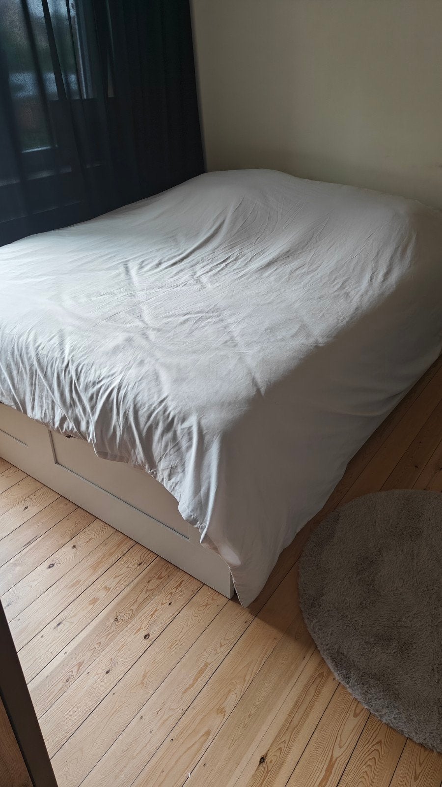 Bed Ikea + lattenbodem, Huis en Inrichting, Slaapkamer | Bedden, Ophalen