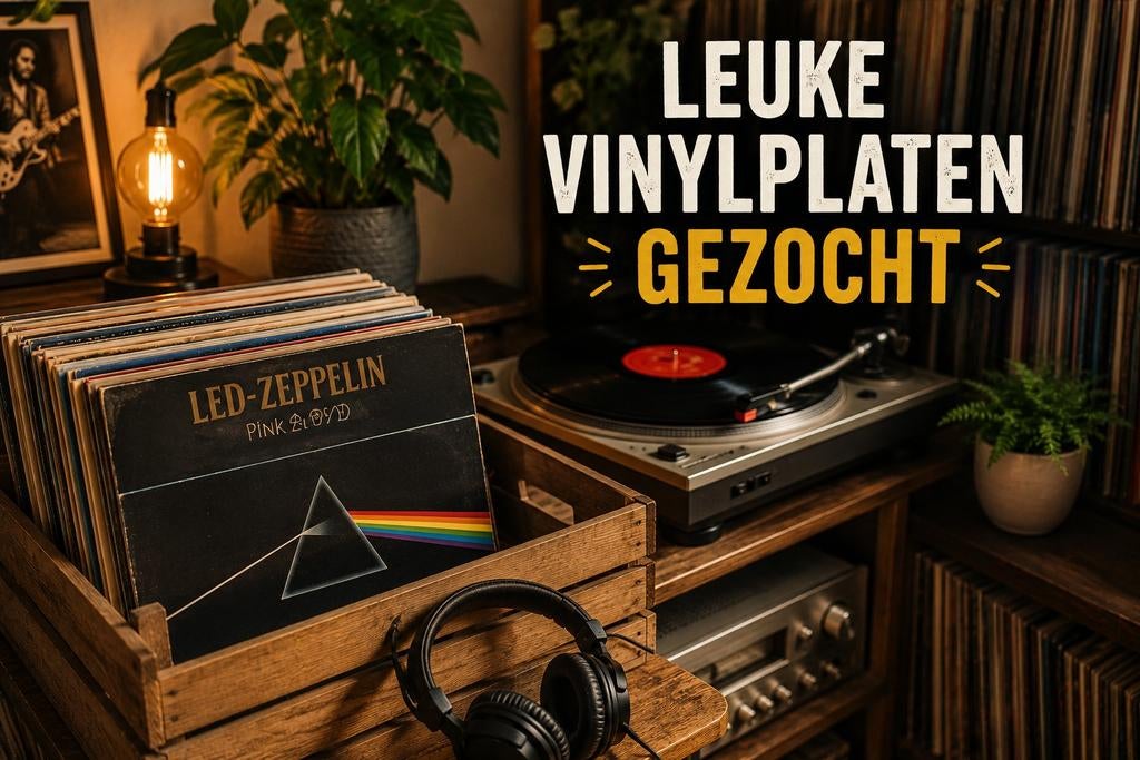 Leuke vinylplaten gezocht, Ophalen