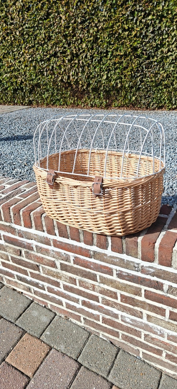 hondenmandje voor fiets, Ophalen, Gebruikt, Fietsmand