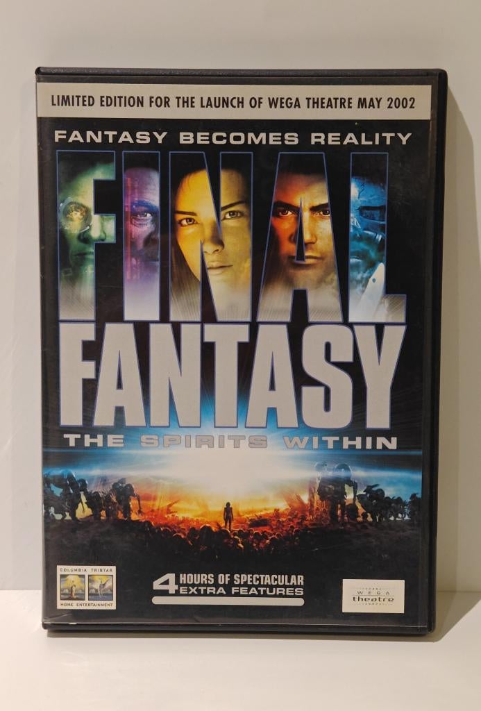 Final Fantasy The Spirits Within Limited 2 dvd SciFi Classic, Enlèvement ou Envoi, Tous les âges, Fantasy, Coffret