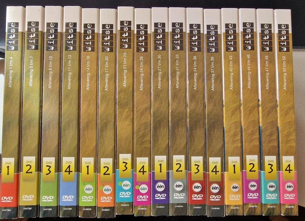 Witse Seizoen 1-4, À partir de 12 ans, Enlèvement ou Envoi, Comme neuf, Autres genres