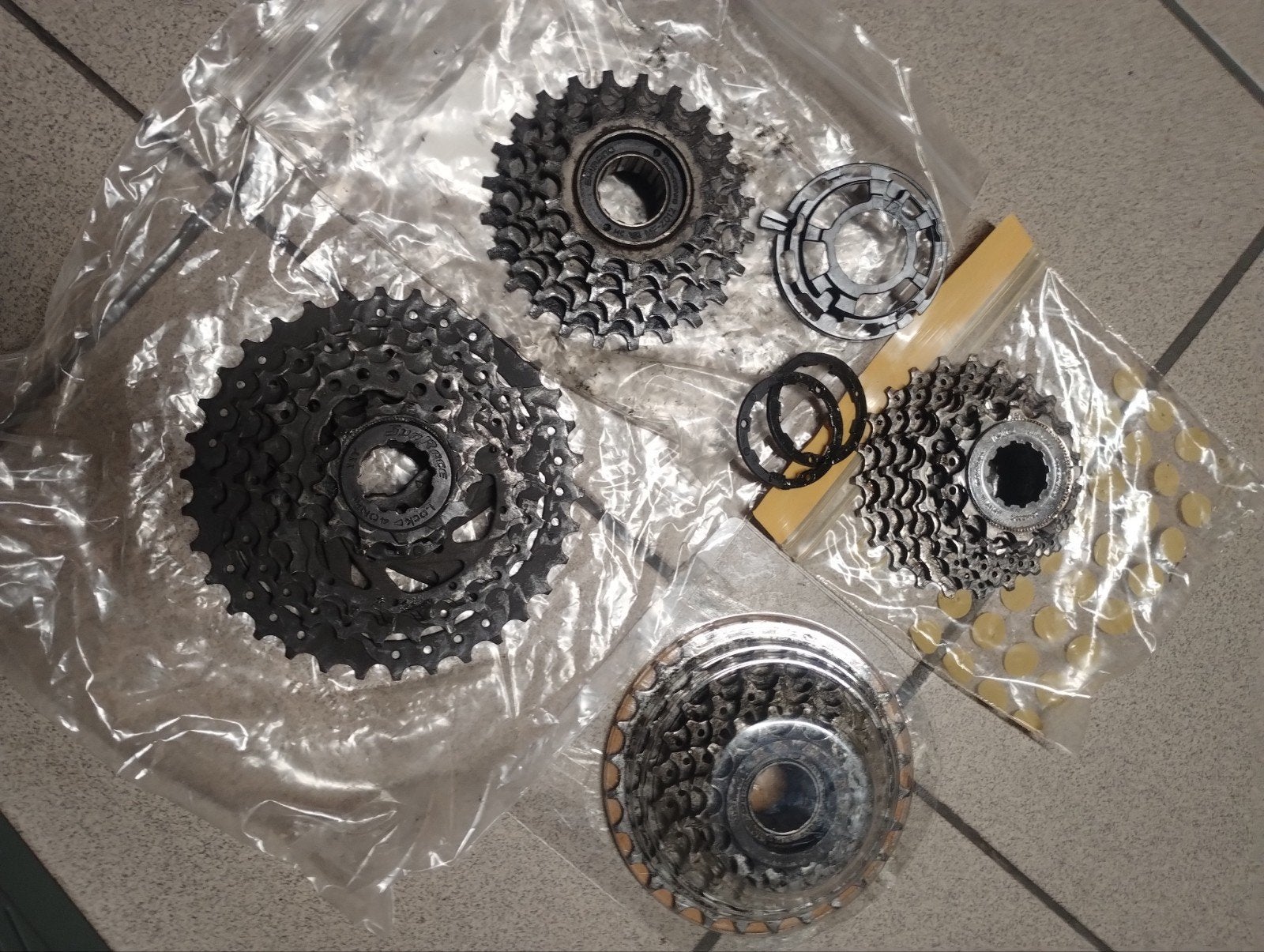lot fietsonderdelen, Fietsen en Brommers, Ophalen, Stuur