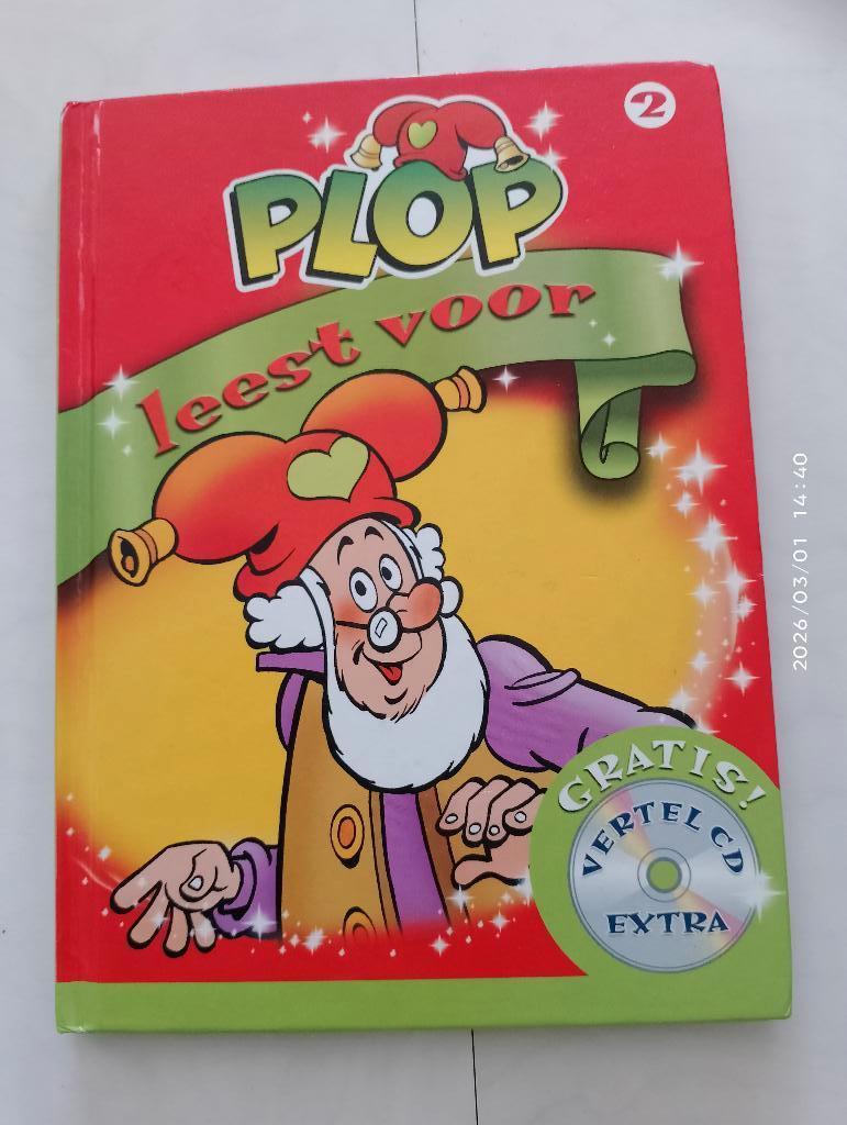 Plop leest voor met cd,nog plopboeken bij mijn zoekertjes, Boeken, Studio 100, Fictie algemeen, Jongen of Meisje, Ophalen of Verzenden