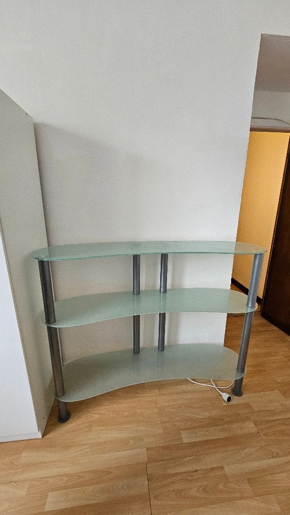 Glazen plank, Ophalen, Gebruikt