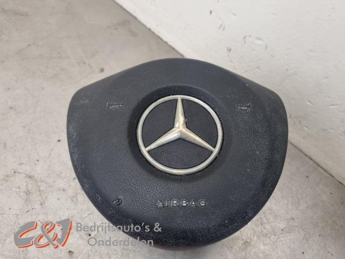 Airbag links (Stuur) van een Mercedes Vito, Gebruikt, -, Ophalen of Verzenden, -