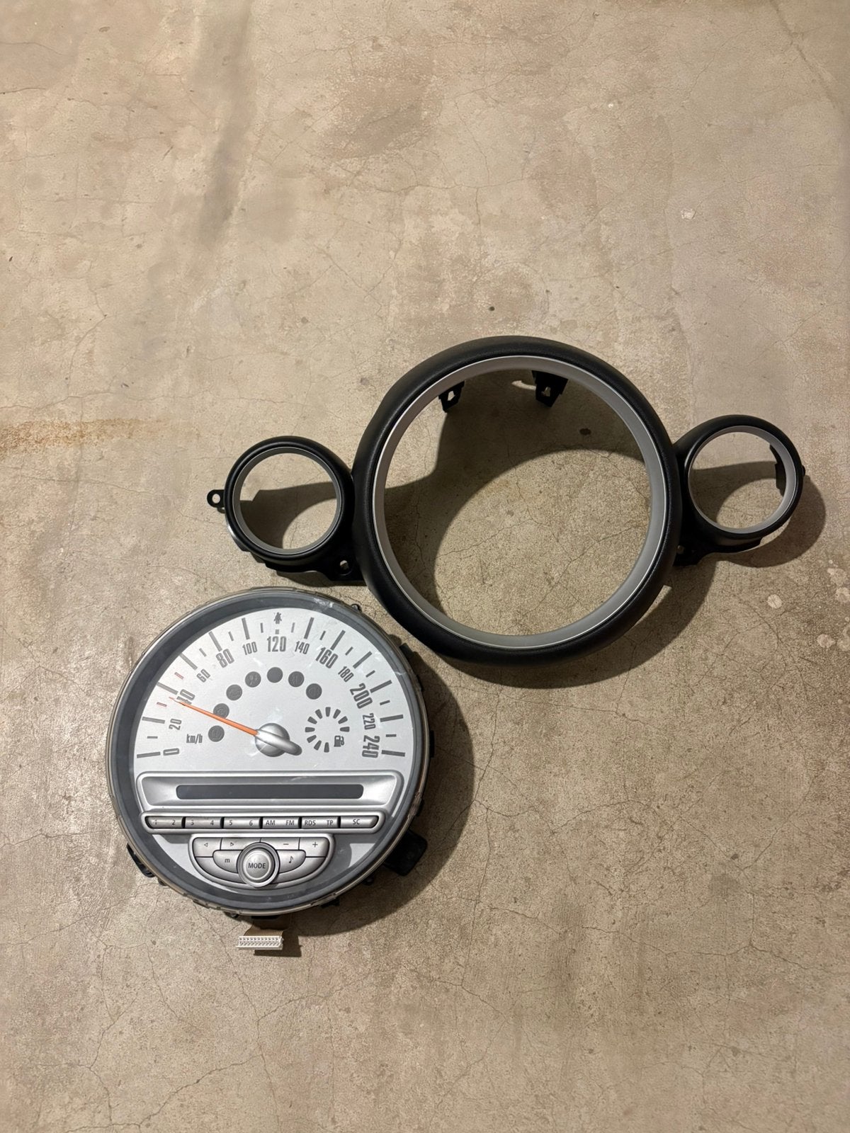 Mini cooper radio, Verzamelen, Scheepvaart, Ophalen of Verzenden, Gebruikt