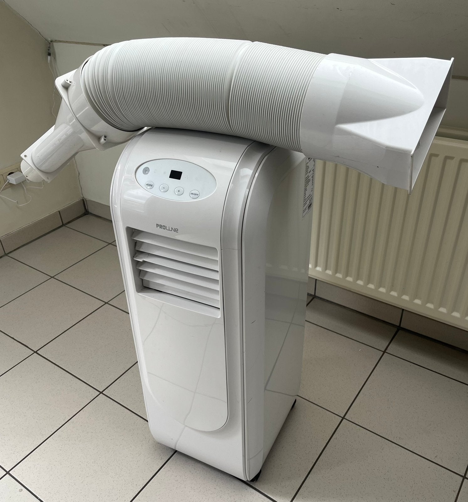 Proline airco, Elektronische apparatuur, Ophalen, Zo goed als nieuw, Afstandsbediening