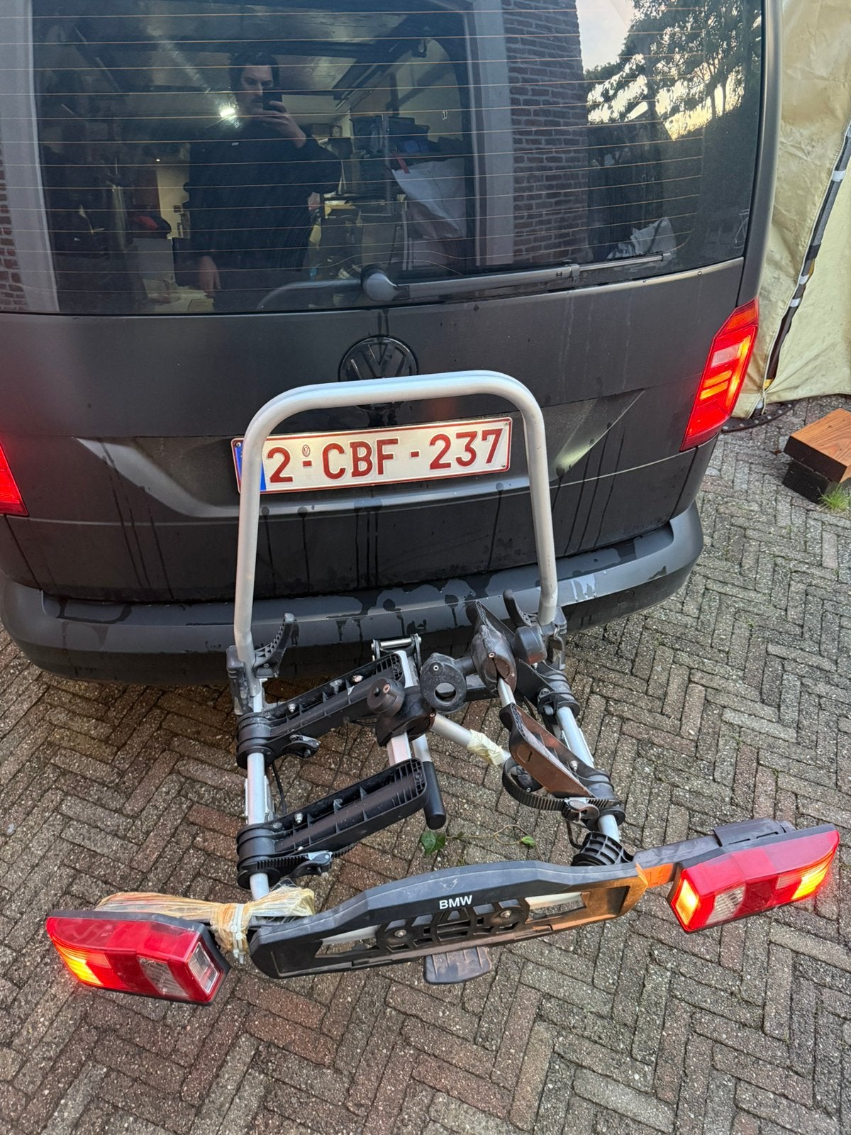 Fietsendrager BMW (trekhaak), Ophalen, Zo goed als nieuw