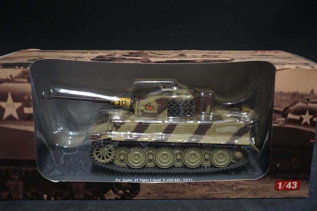 Char tigre allemand Altaya - Pologne 1944 - 1/43 - TOP, Enlèvement ou Envoi, Comme neuf
