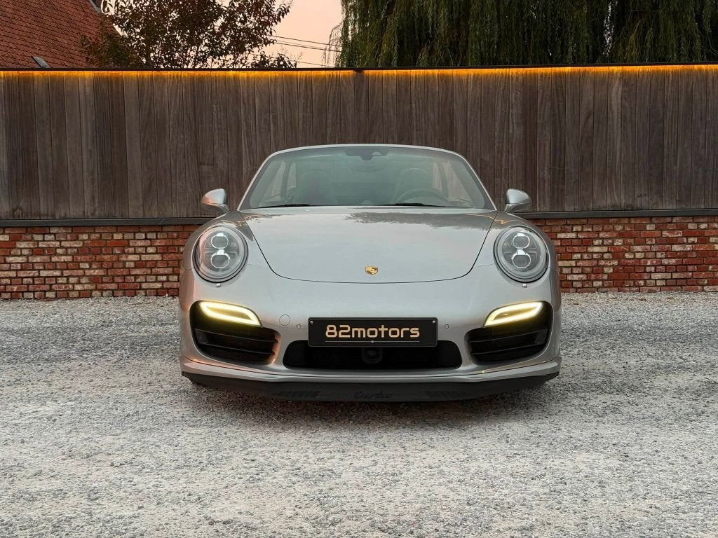 Porsche 911 turbo/991.1/PASM/PDLS+/ACC/Porsche OHB/521 CV, Autos, Cuir, Argent ou Gris, Achat, Entreprise