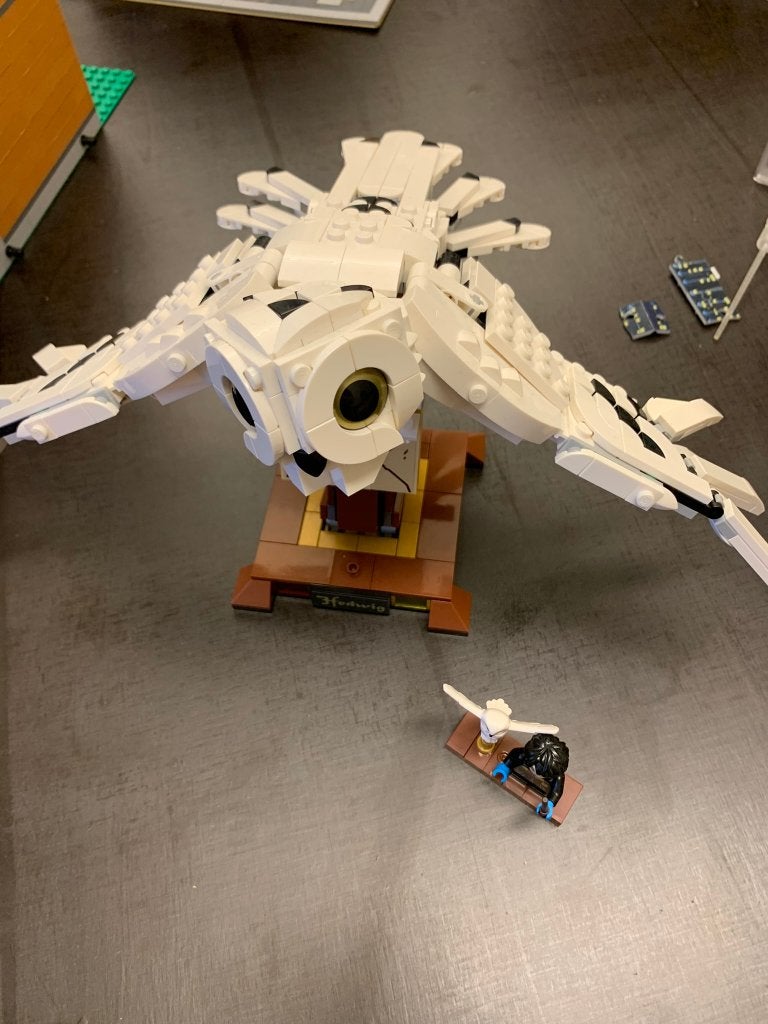 LEGO 75979 Hedwig - compleet met doos, Gebruikt, Inclusief instructies, Lego, Harry Potter