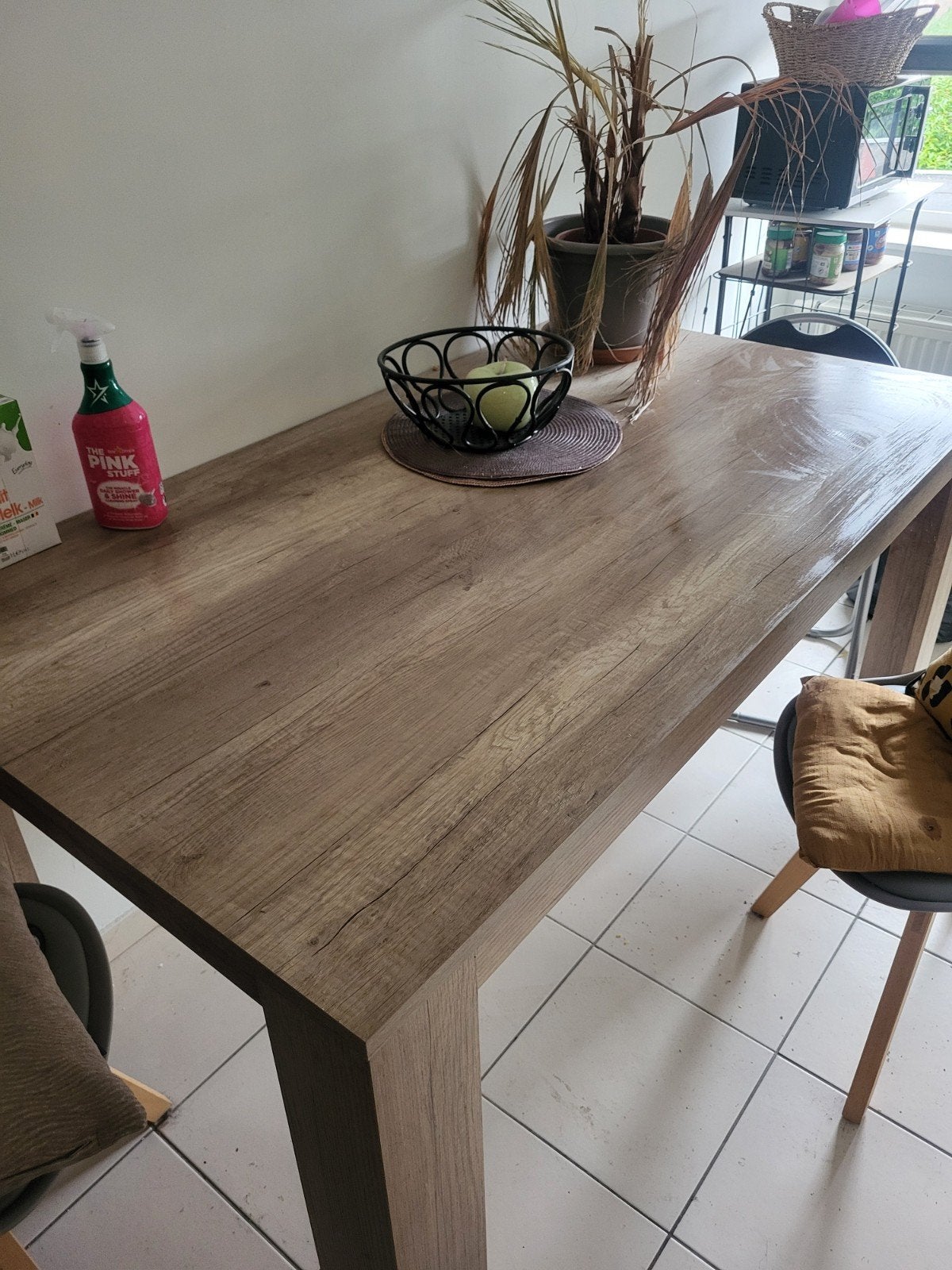 tafel te koop wegens verhuis, Ophalen