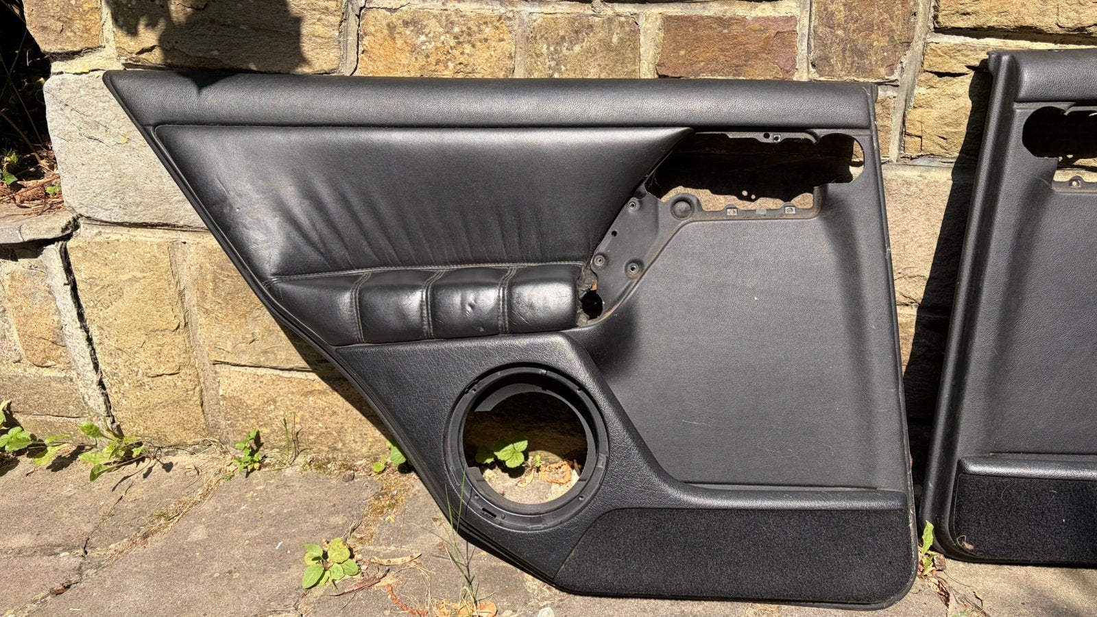 Lederen achterpanelen - VW Golf 3/Vento, Auto-onderdelen, Ophalen, Gebruikt, Volkswagen
