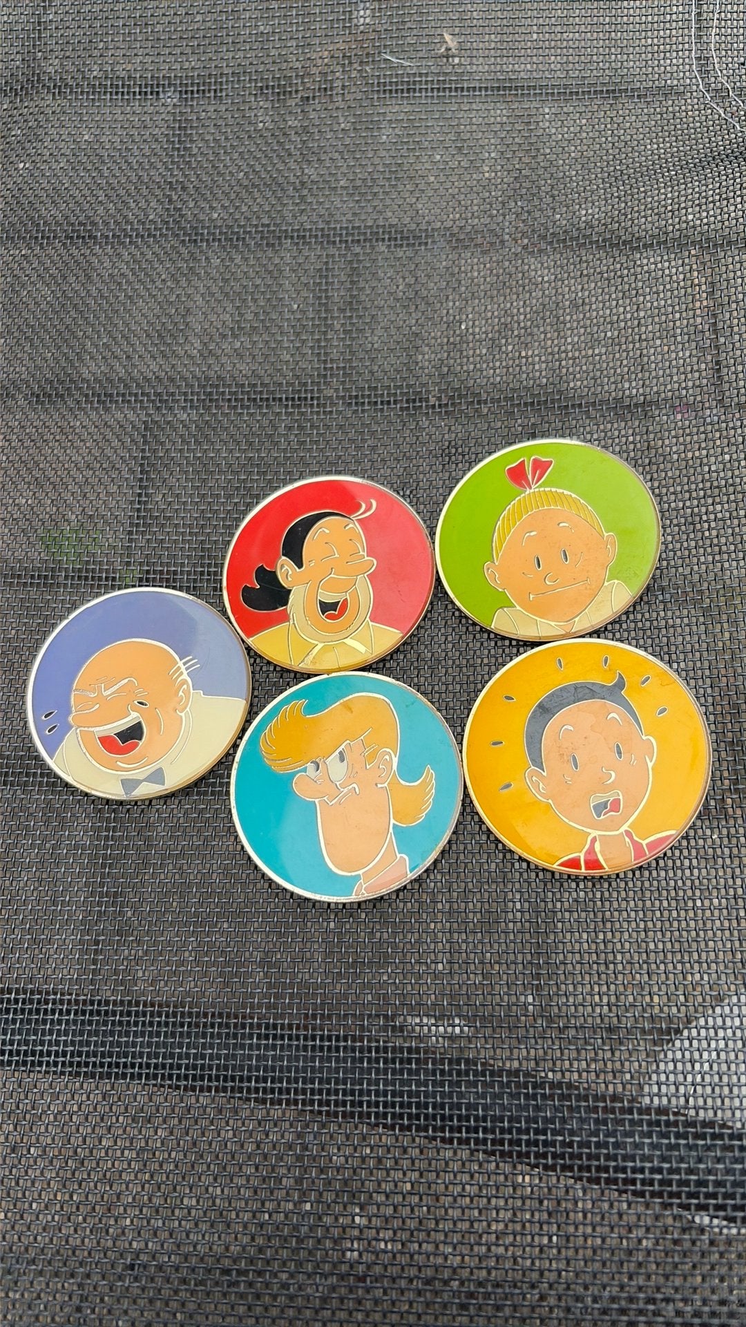 5vMagnets Bob & Bobette 2002, Collections, Enlèvement, Utilisé