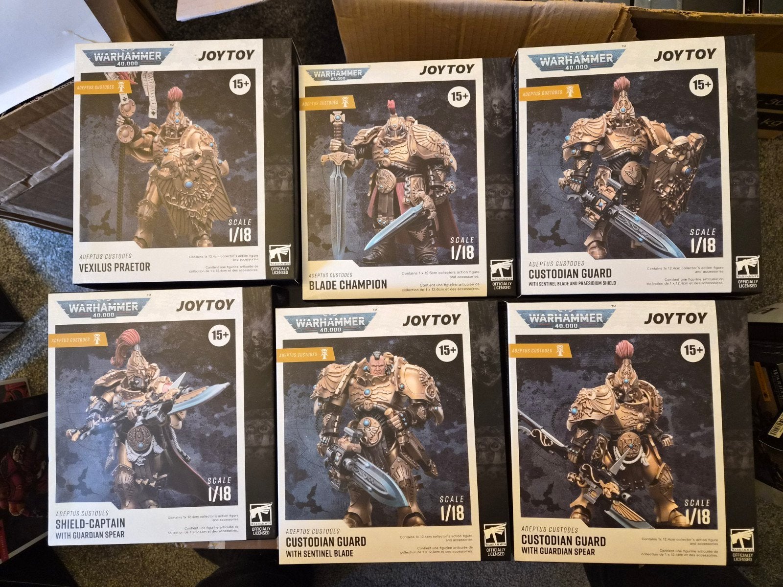 Joytoy Warhammer 40k custodes 1/18