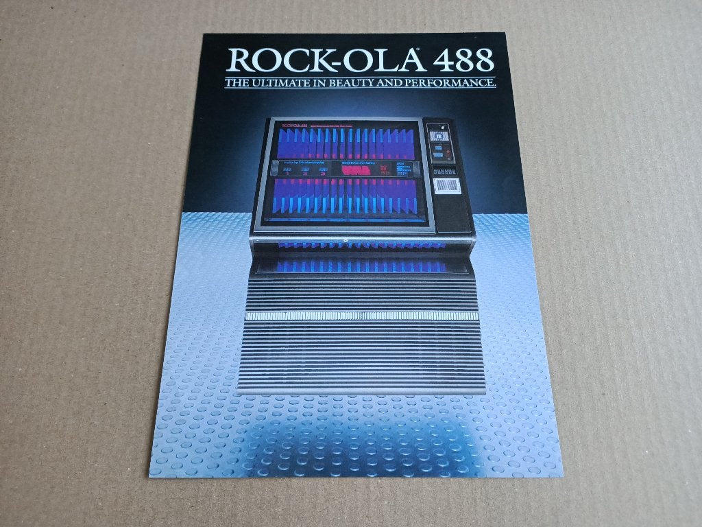 Flyer: Rock-ola 488 (1980) jukebox, Envoi
