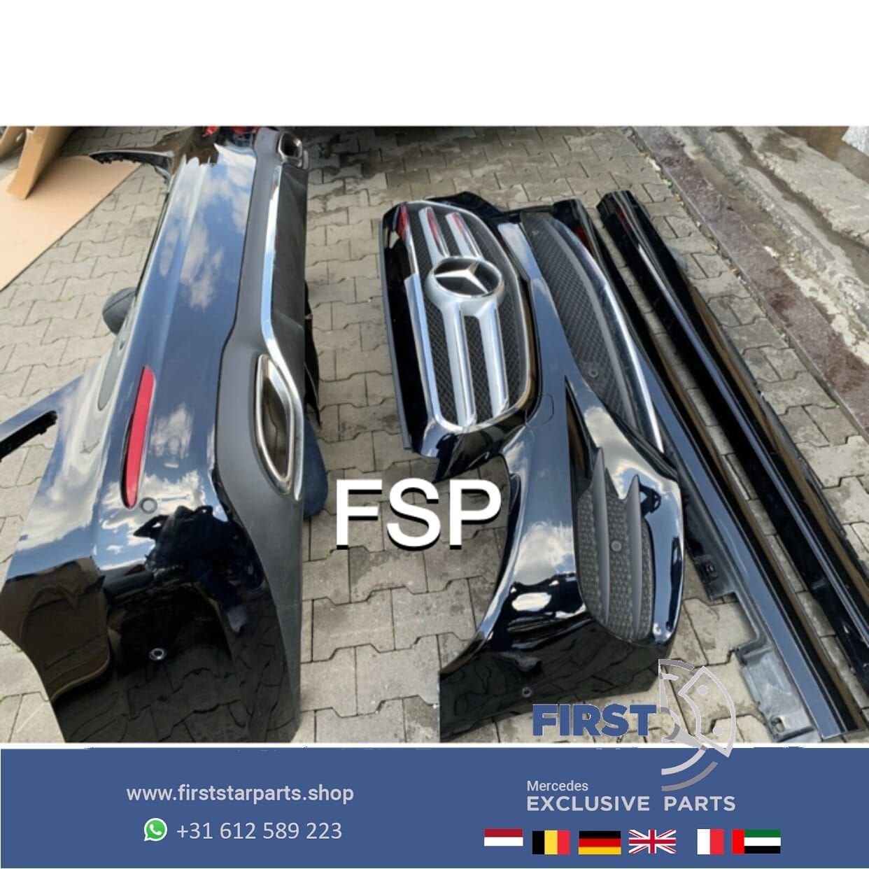 W213 E43 AMG Pakket Mercedes E Klasse 2016-2019 origineel AM, Utilisé, Avant, -, -